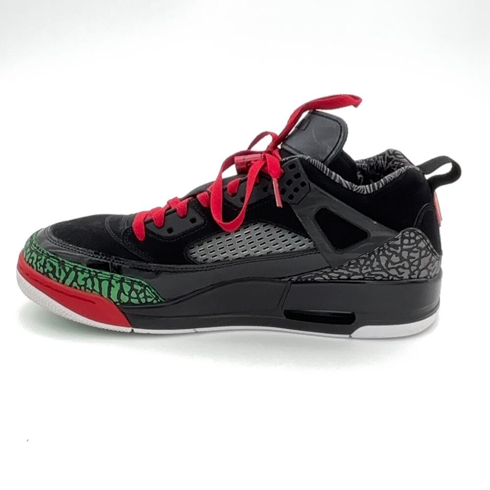 Jordan Spizike Low Black Classic Green Varsity Red FQ1759-060 Mens Size 12 - Picture 9 of 12